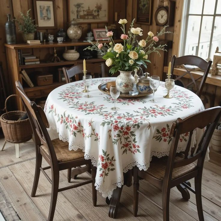 Set Warm Tablescapes with Natural Linen Runners