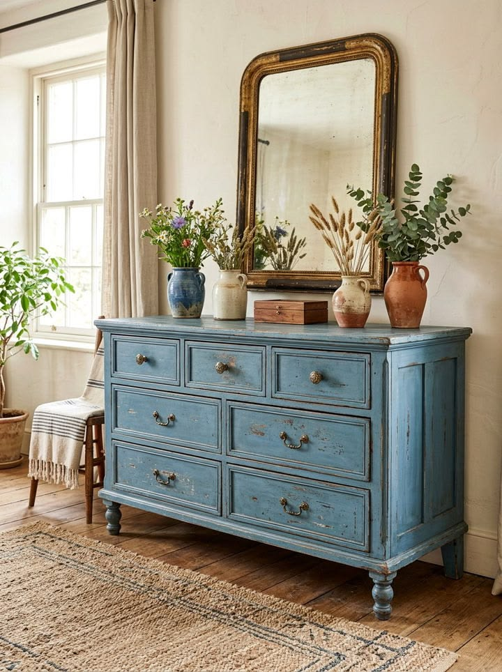 Try Simple DIY Distressing on Thrifted Furniture