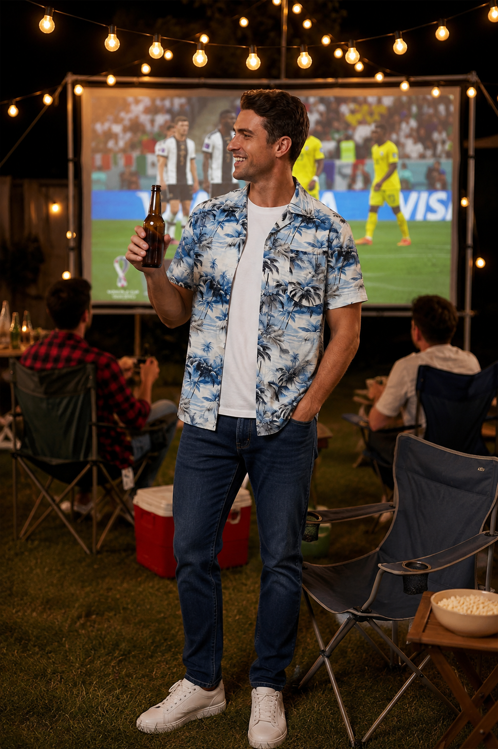 The Smart-Casual Evening Look