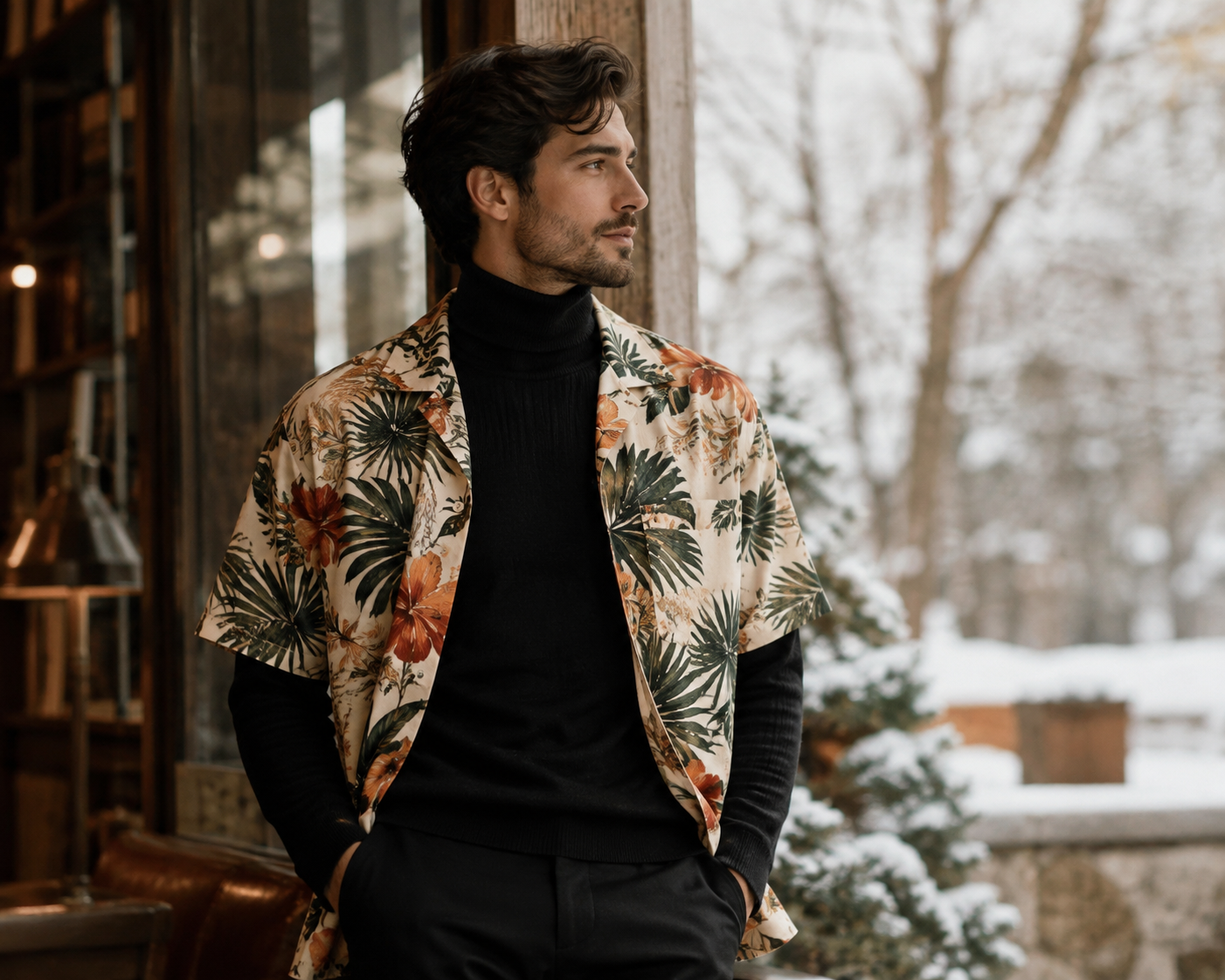 How to Wear an Aloha Shirt in Cooler Weather