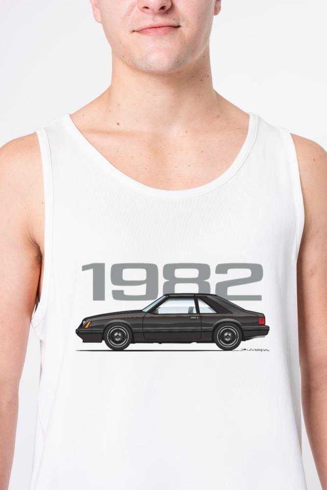 1982 Black - Unisex Tank Top