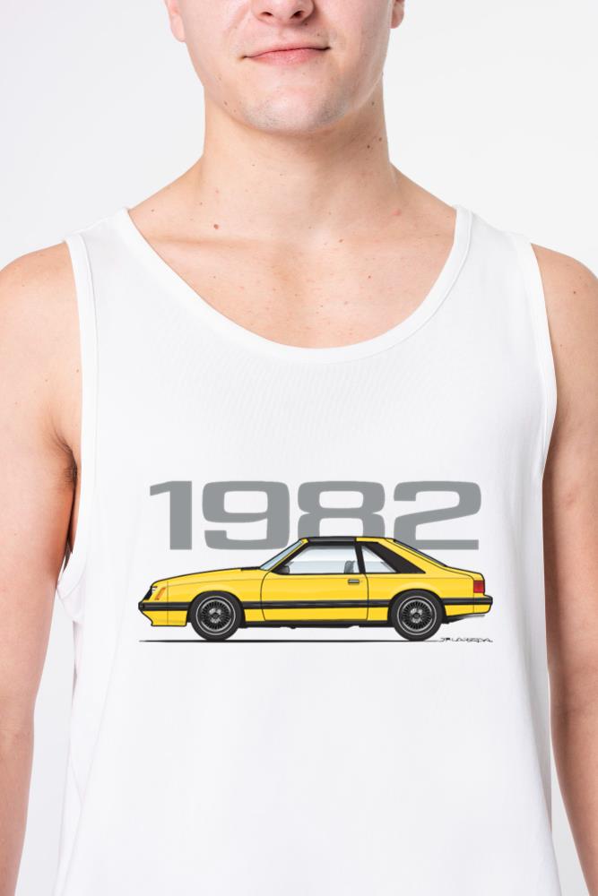 1982 Bright Yellow - Unisex Tank Top