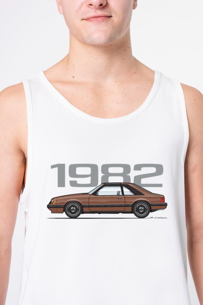 1982 Dark Cordovan - Unisex Tank Top