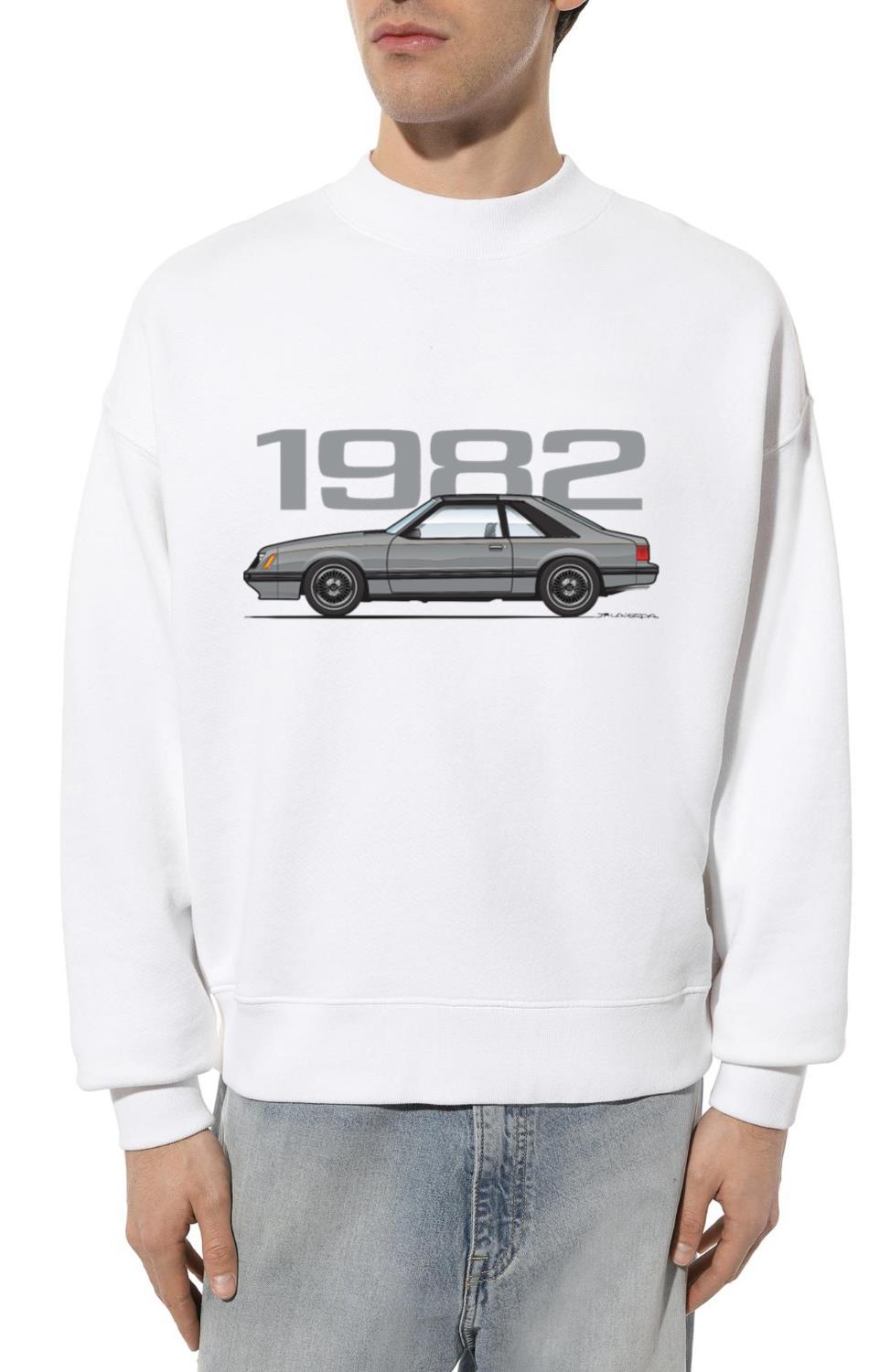 1982 Medium Gray - Unisex Sweatshirt