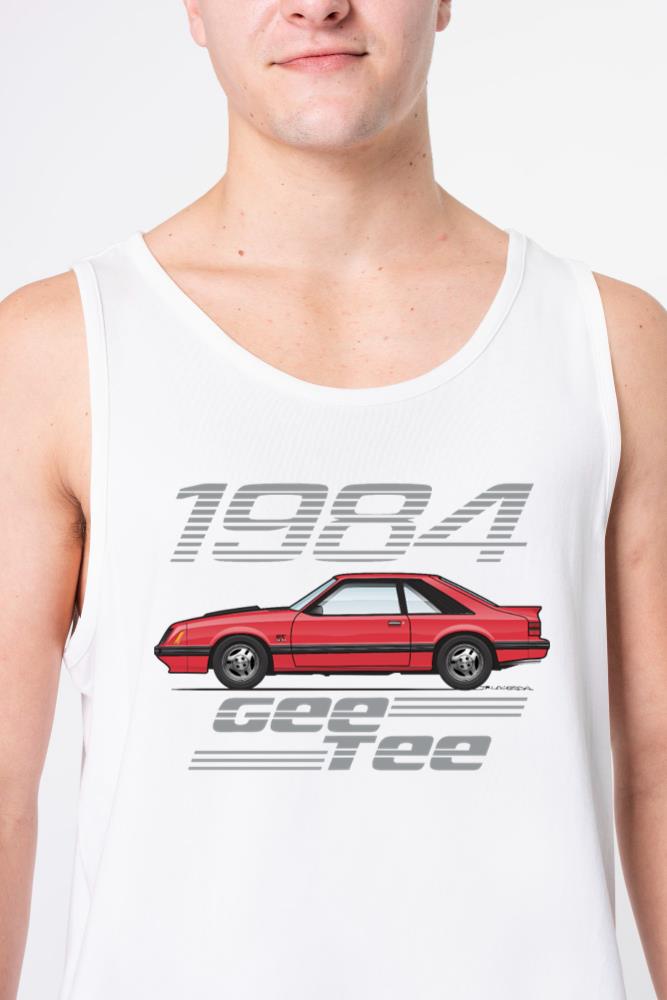 1984 Bright Red - Unisex Tank Top