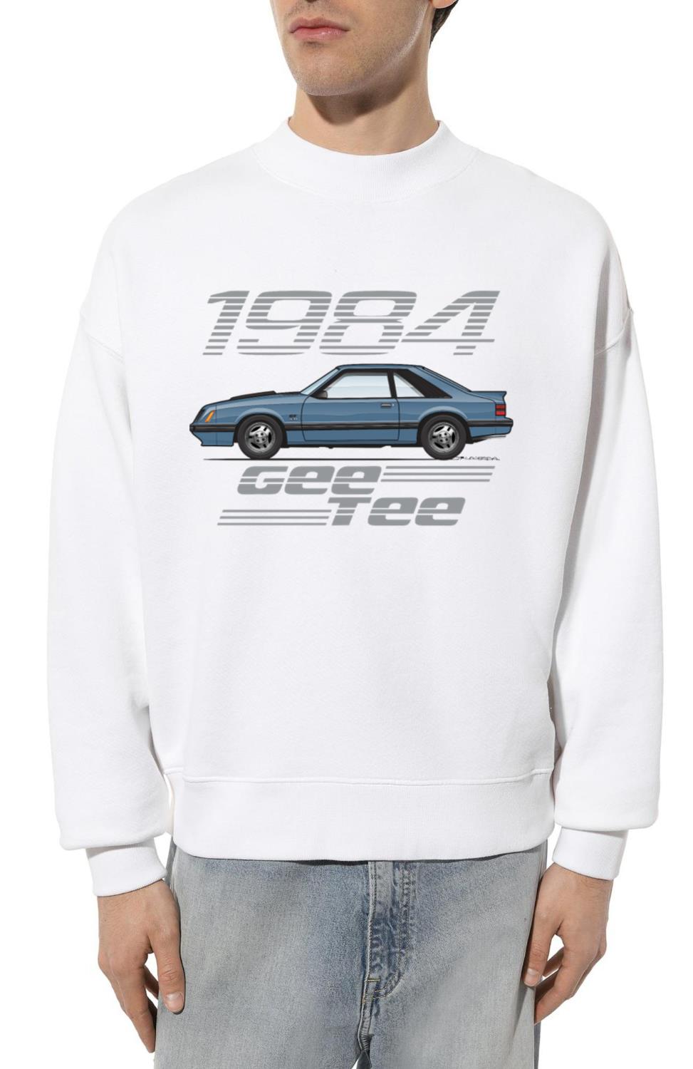 1984 Dark Academy Blue Glow - Unisex Sweatshirt