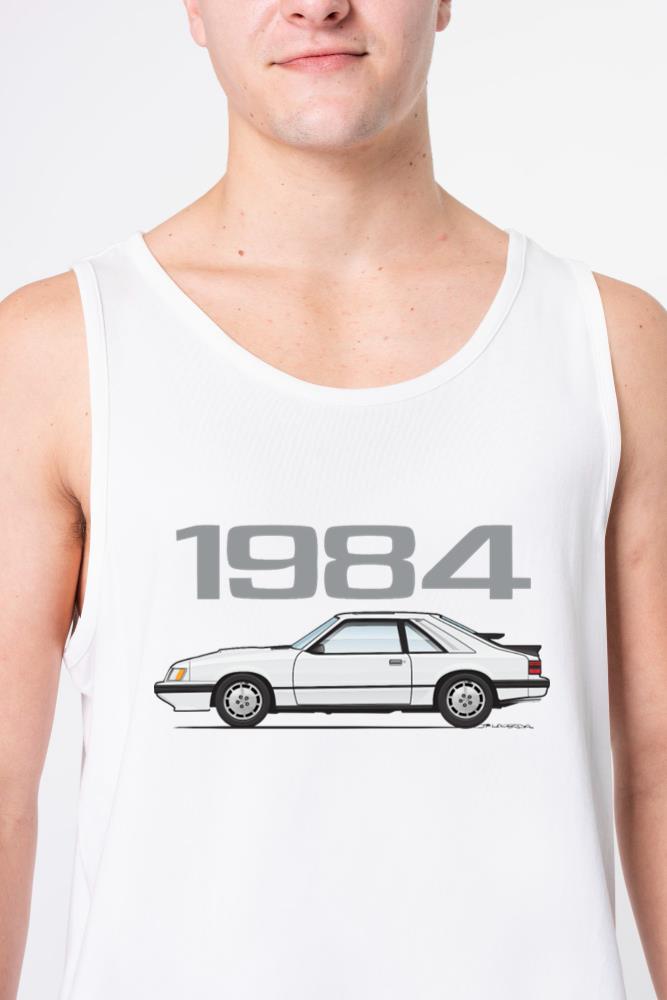 1984 Oxford White - Unisex Tank Top