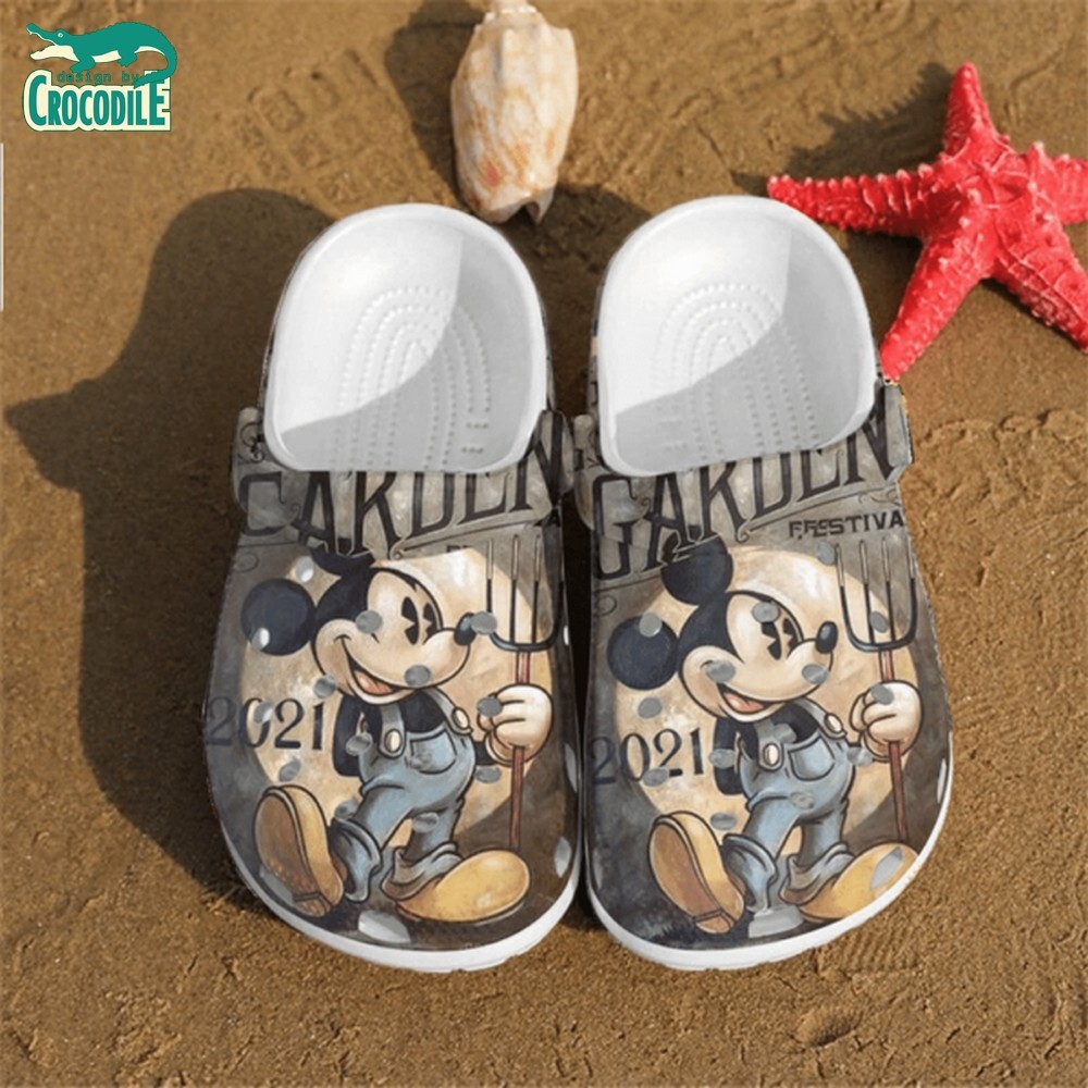 2021 Festival Mickey Mouse Painting Crocs Print 3D 