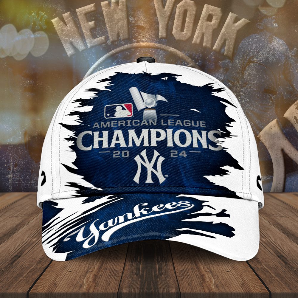 2024 American League New York Yankees Champions Classic Cap Gnc1082