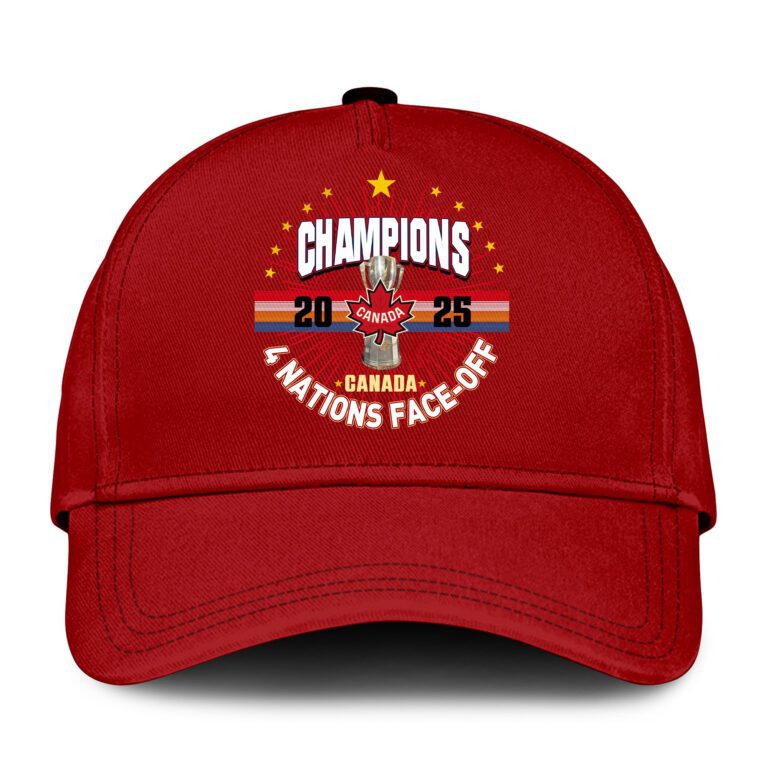 2025 Canada Hockey Champions 4 Nations Face-Off Classic Cap