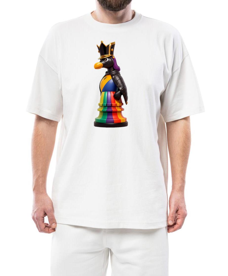 3D Animation Adorable Chess Piece - Unisex Standard T-Shirt