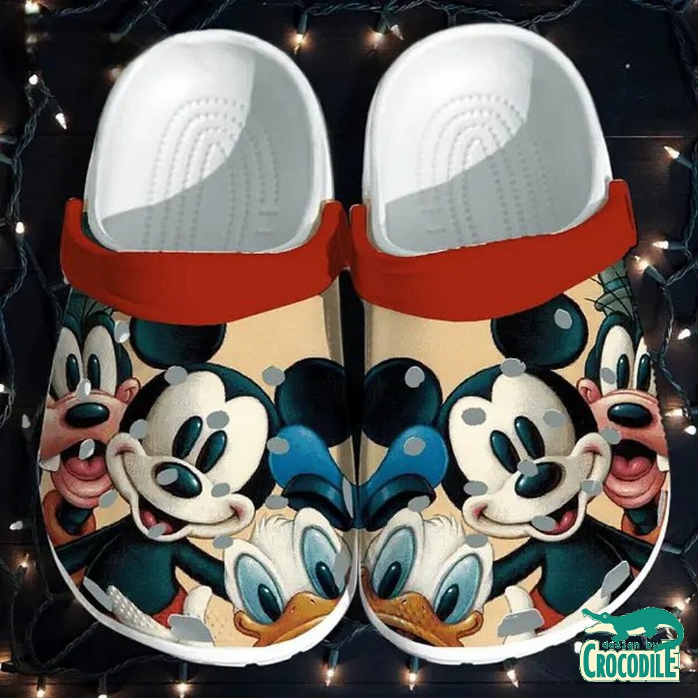 3D Mickey Mouse And Wonderful Friends Crocs Print 3D 