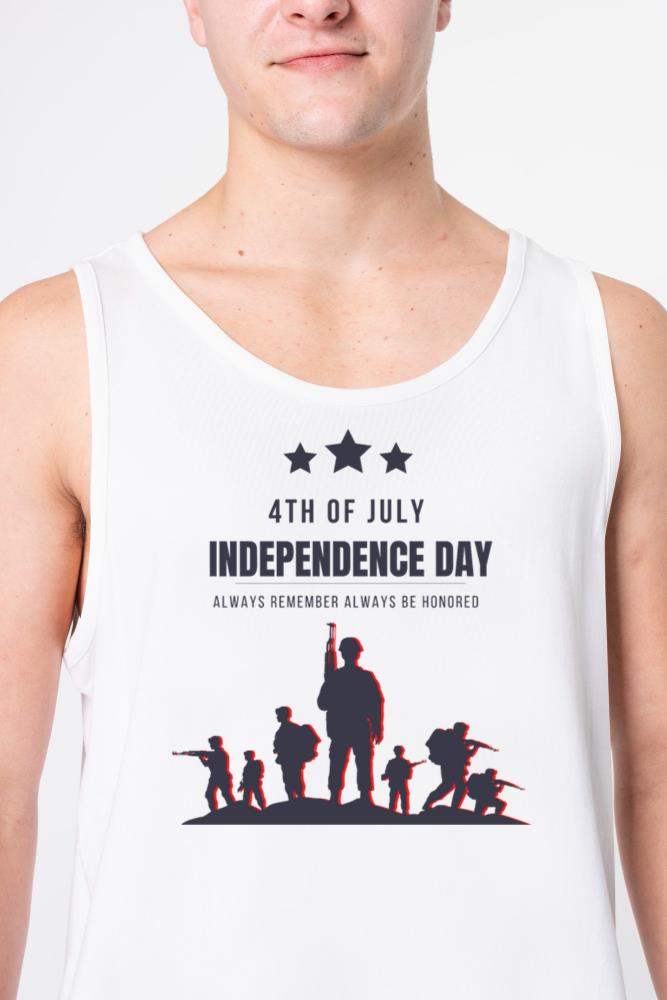 4th of july, Independence day, For Soldiers - Unisex Tank Top