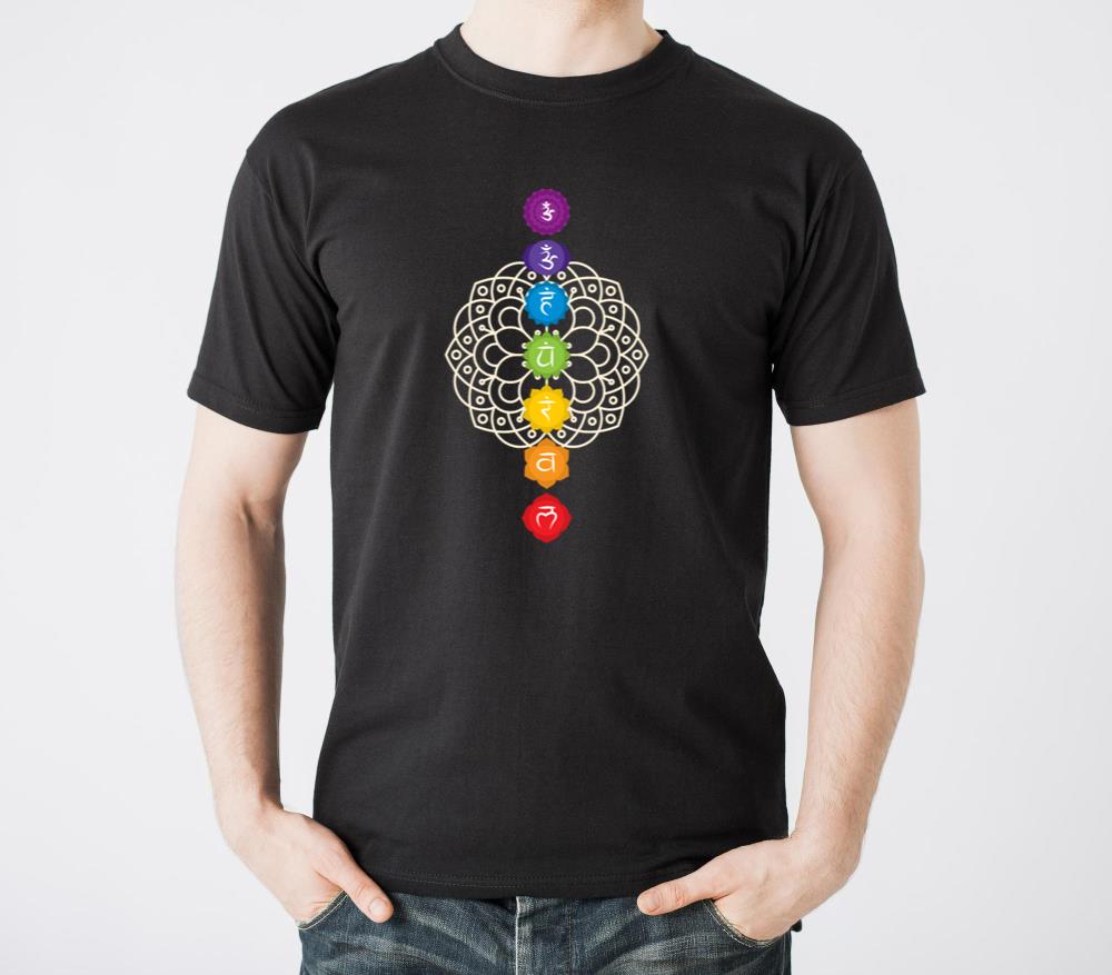 7 Chakras Yoga Meditation Spirituality - Unisex Standard T-Shirt