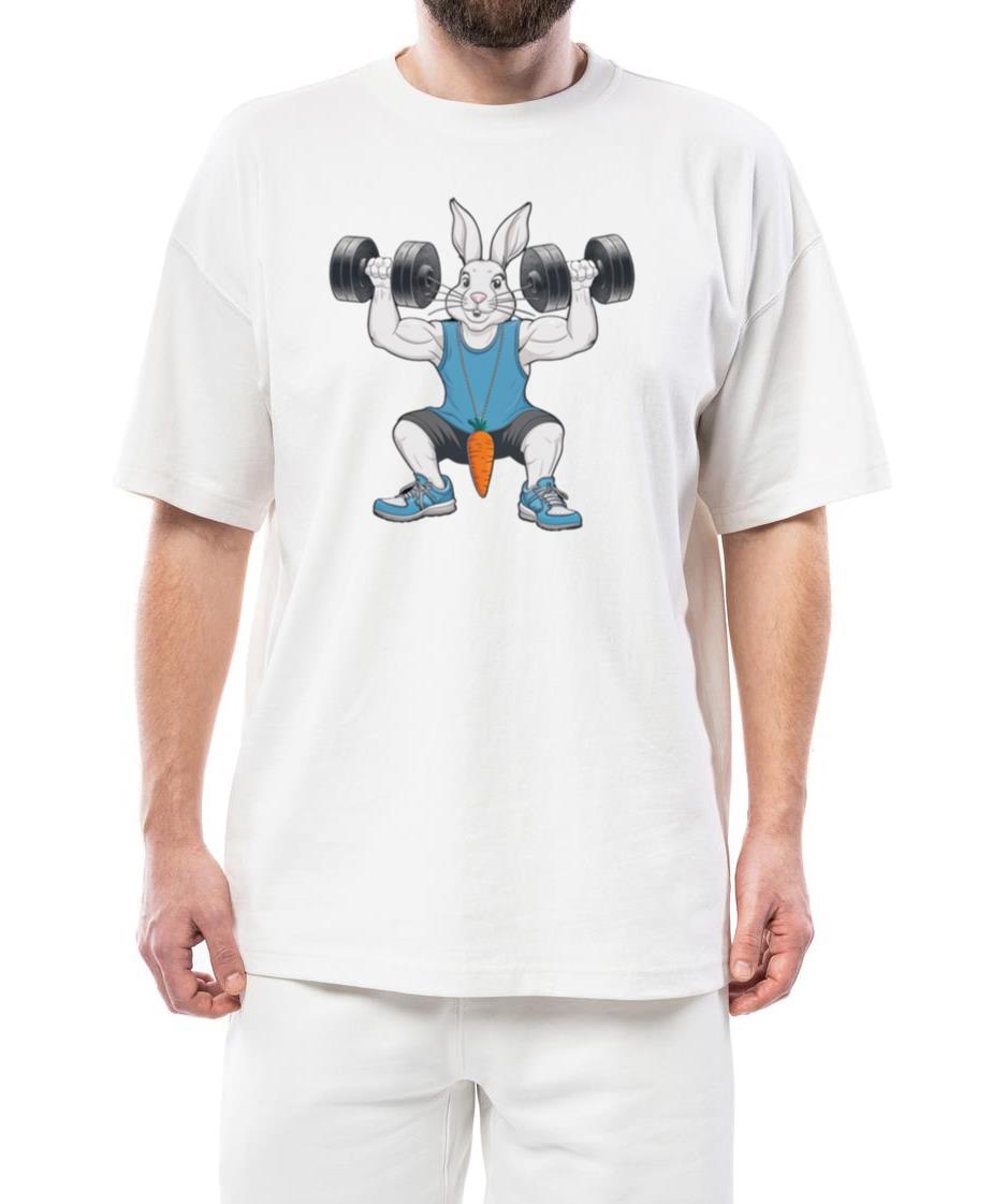 _BunnyFit_ Hopping into Health and Fitness_ - Unisex Standard T-Shirt