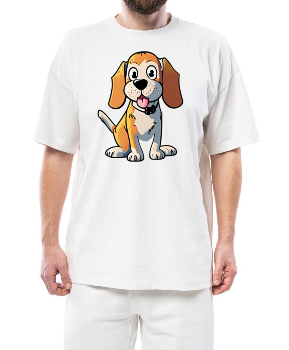 _Canine Charisma_ _ Cartoon DOG TEE - Unisex Standard T-Shirt