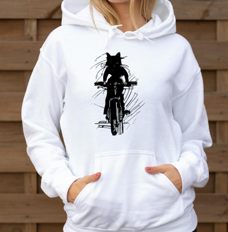 _Cat Rider_ - Unisex Hoodie