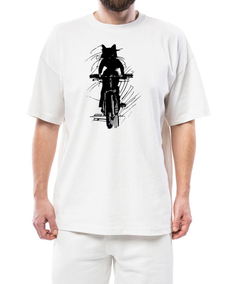 _Cat Rider_ - Unisex Standard T-Shirt