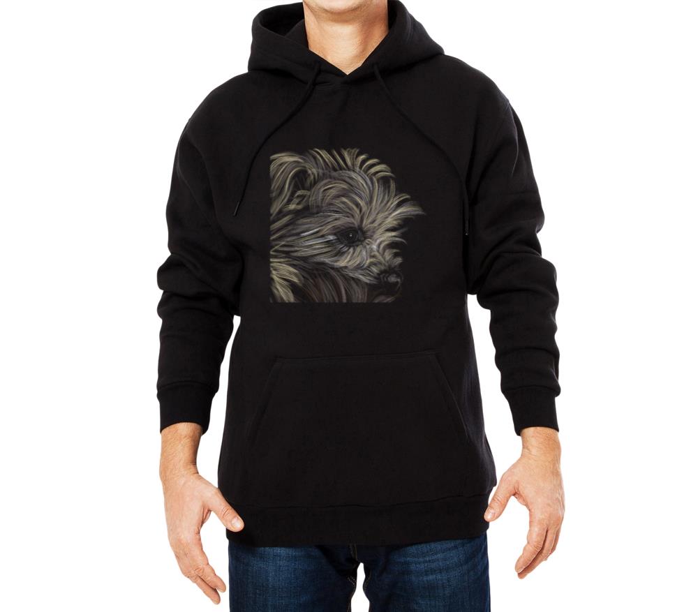 _Chewy_ Jamie's Hand-Drawn Dog Collection - Unisex Hoodie