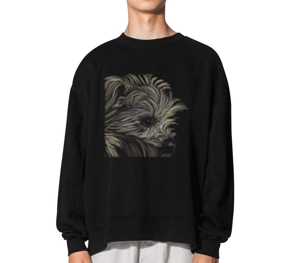 _Chewy_ Jamie's Hand-Drawn Dog Collection - Unisex Sweatshirt