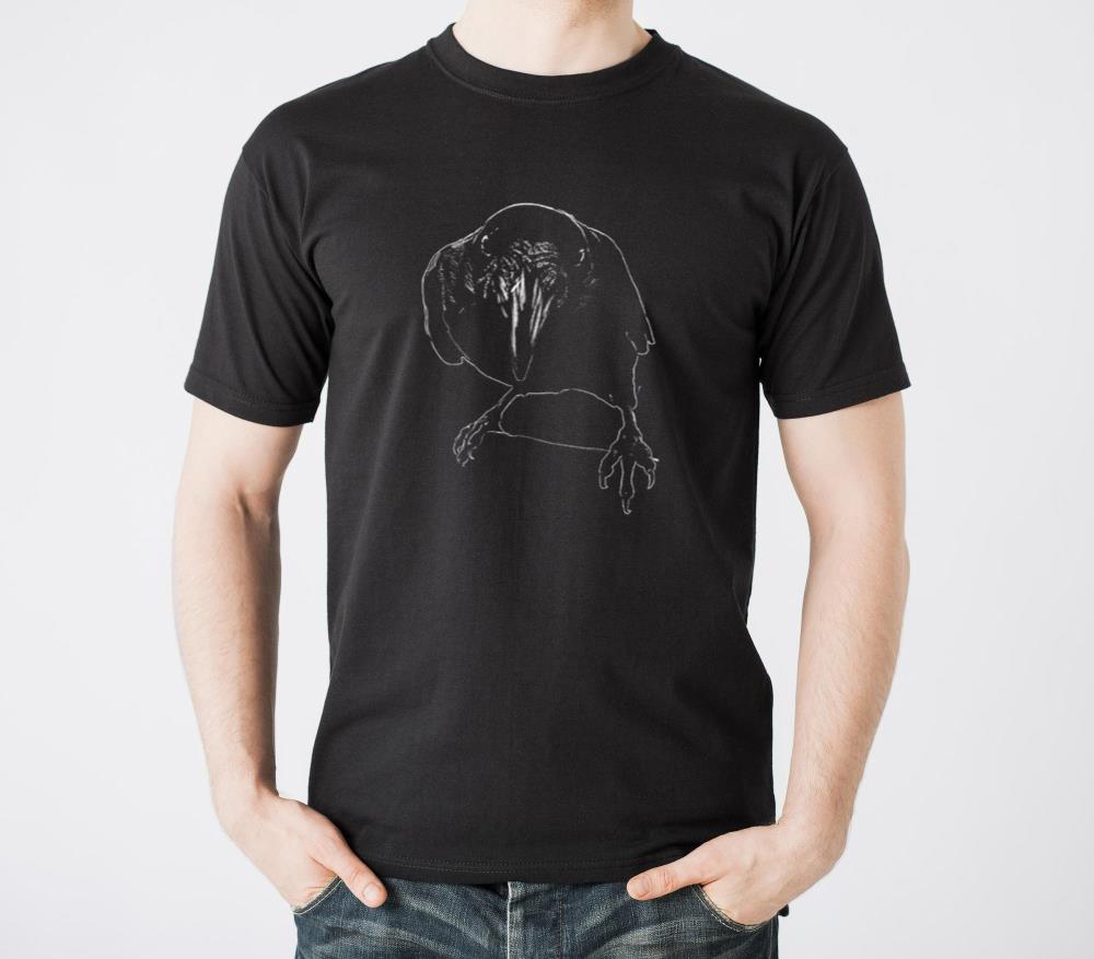 _Crow_ Jamie's Hand-Drawn Collection T-Shirts