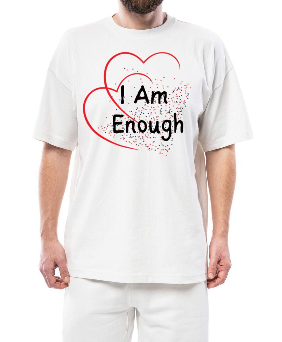 _Inspirational 'I Am Enough' Tee for Self-Love - Unisex Standard T-Shirt