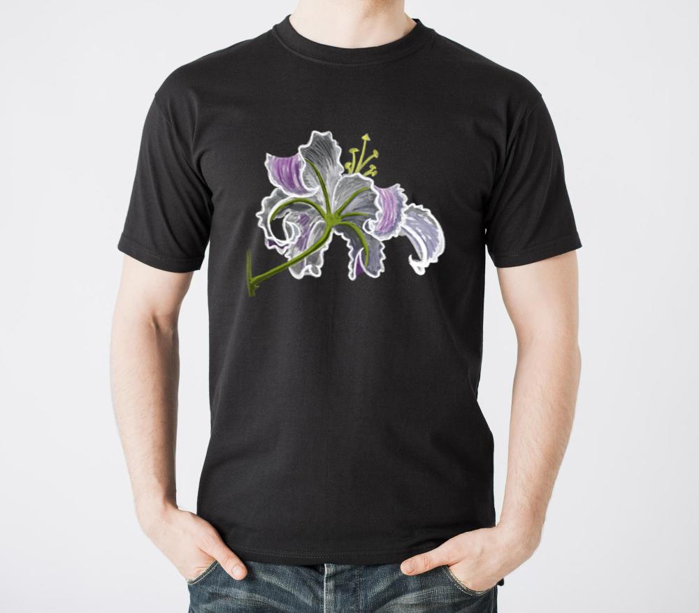 _Lily Blossom_ Jamie's Hand-Drawn Collection T-Shirts