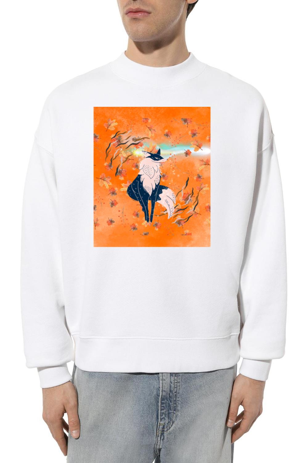 _Mystical Autumn Fox_ - Unisex Sweatshirt