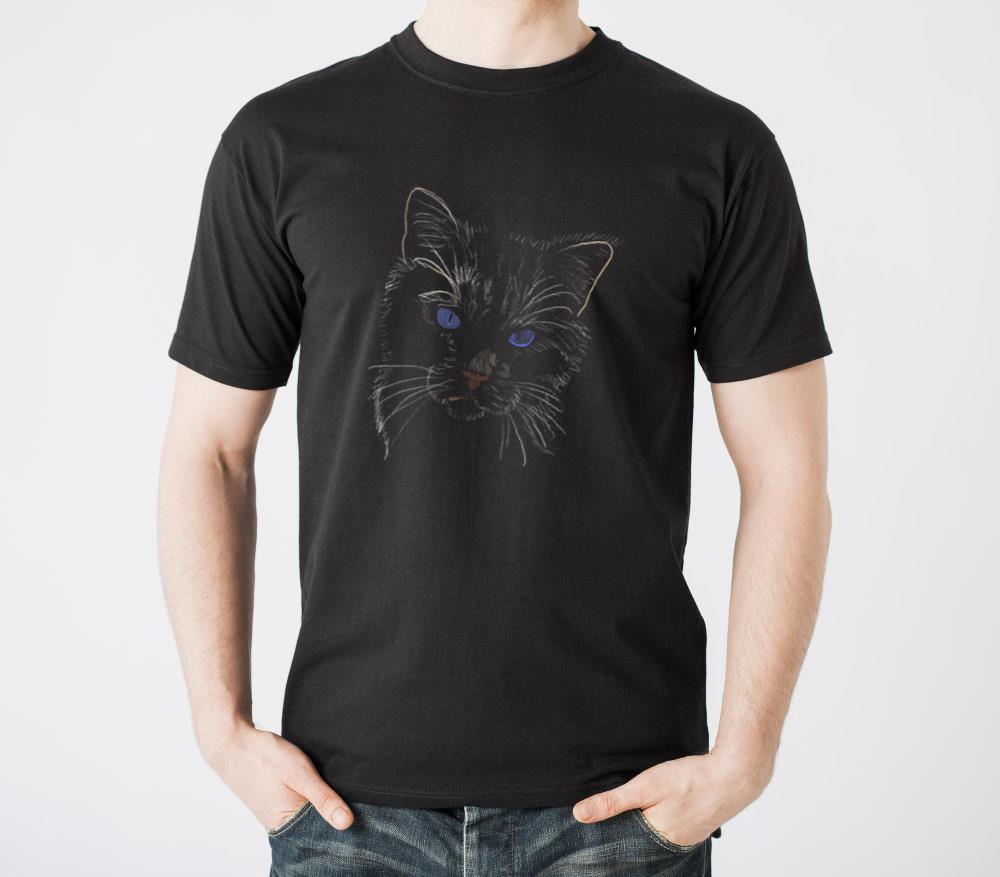 _Puff_ Jamie's Hand-Drawn Cat Collection T-Shirts