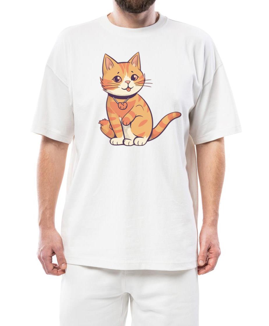 _Purrfectly Adorable_ Cat Design - Unisex Standard T-Shirt