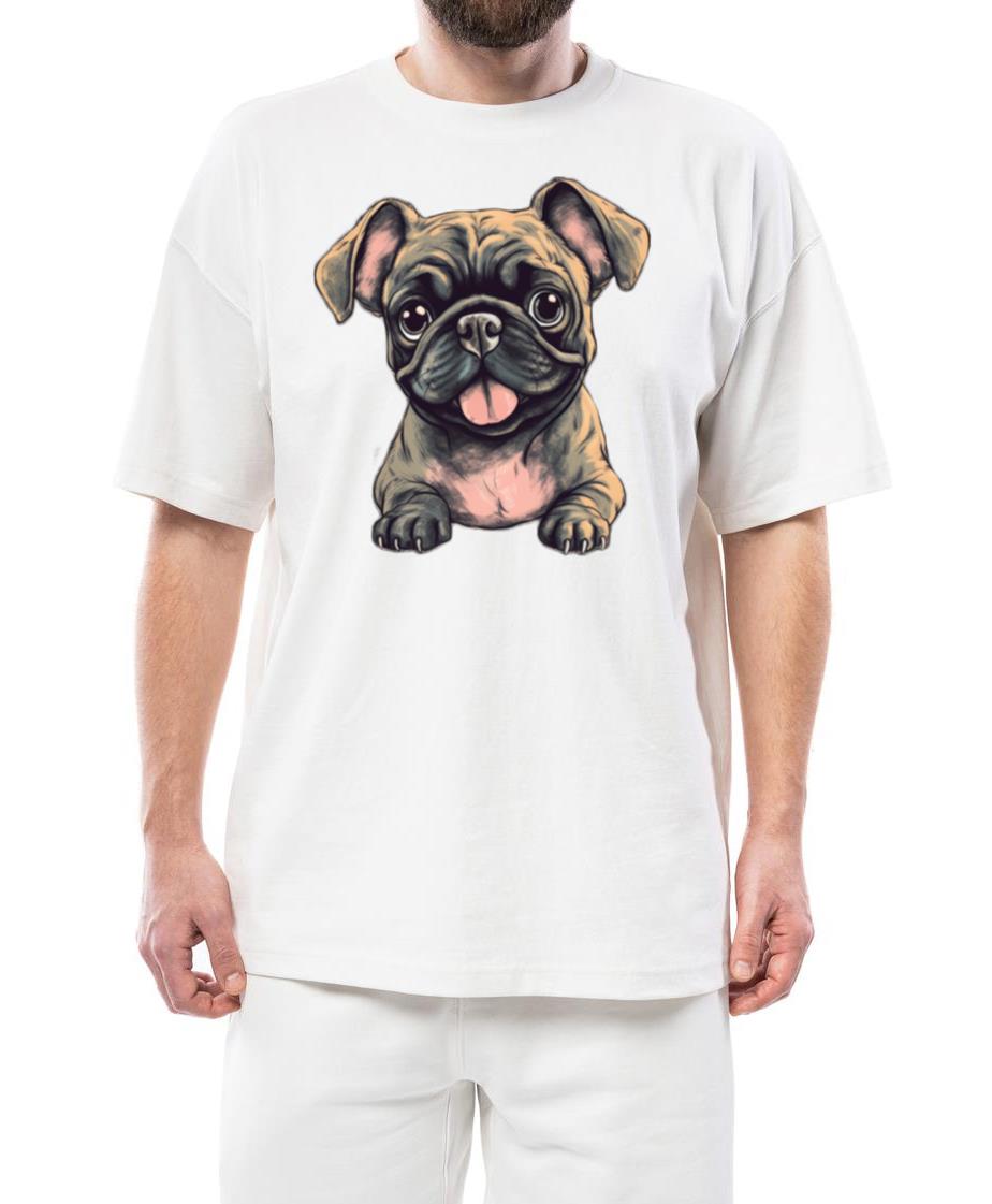 _Purrfectly Adorable_ Dog Design - Unisex Standard T-Shirt