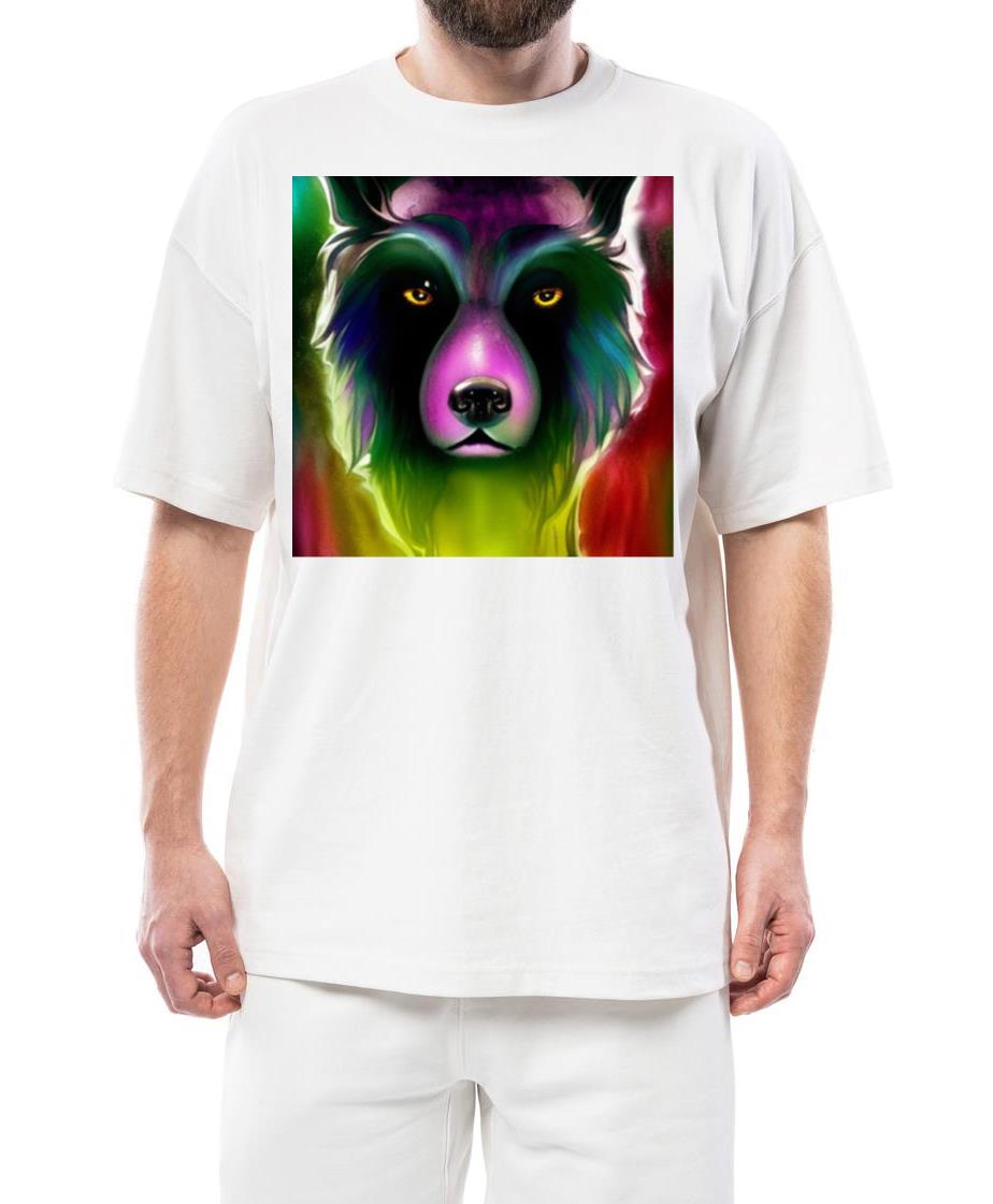_Shadowhound_ The Dark Fantasy Dog_ - Unisex Standard T-Shirt