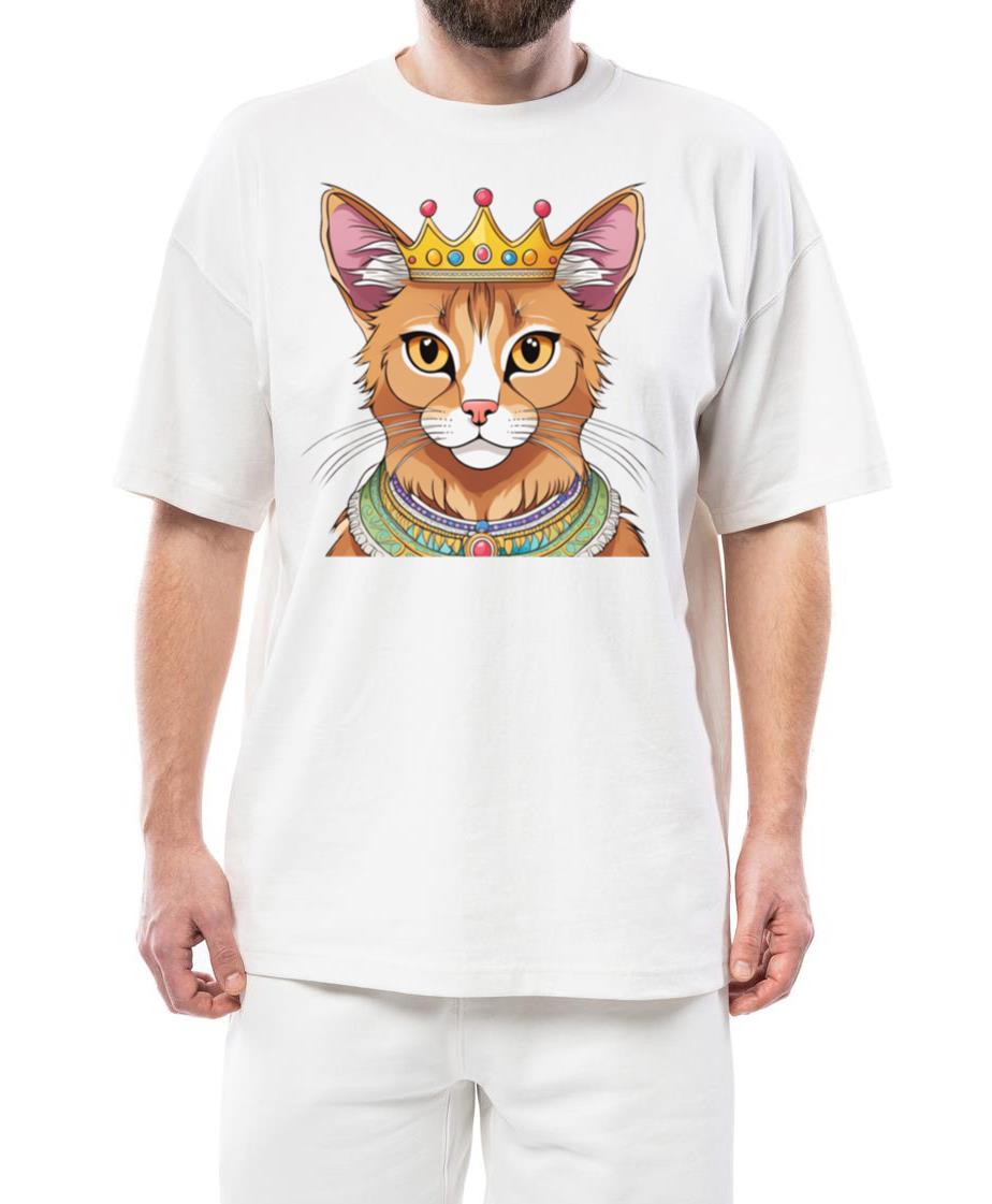 _The crowned ones_ - Somali cat - Unisex Standard T-Shirt