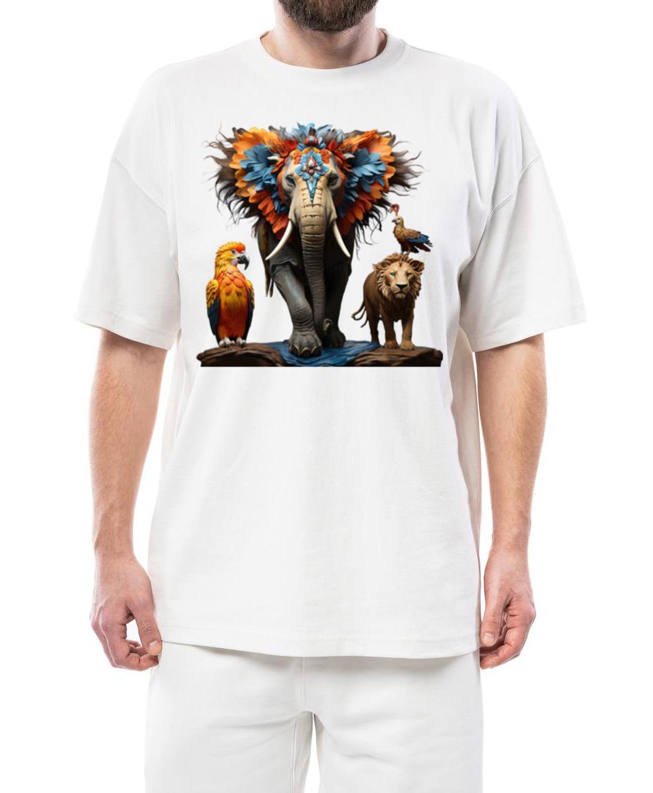 _Wildlife Wonders_ Captivating Animal Art_ - Unisex Standard T-Shirt
