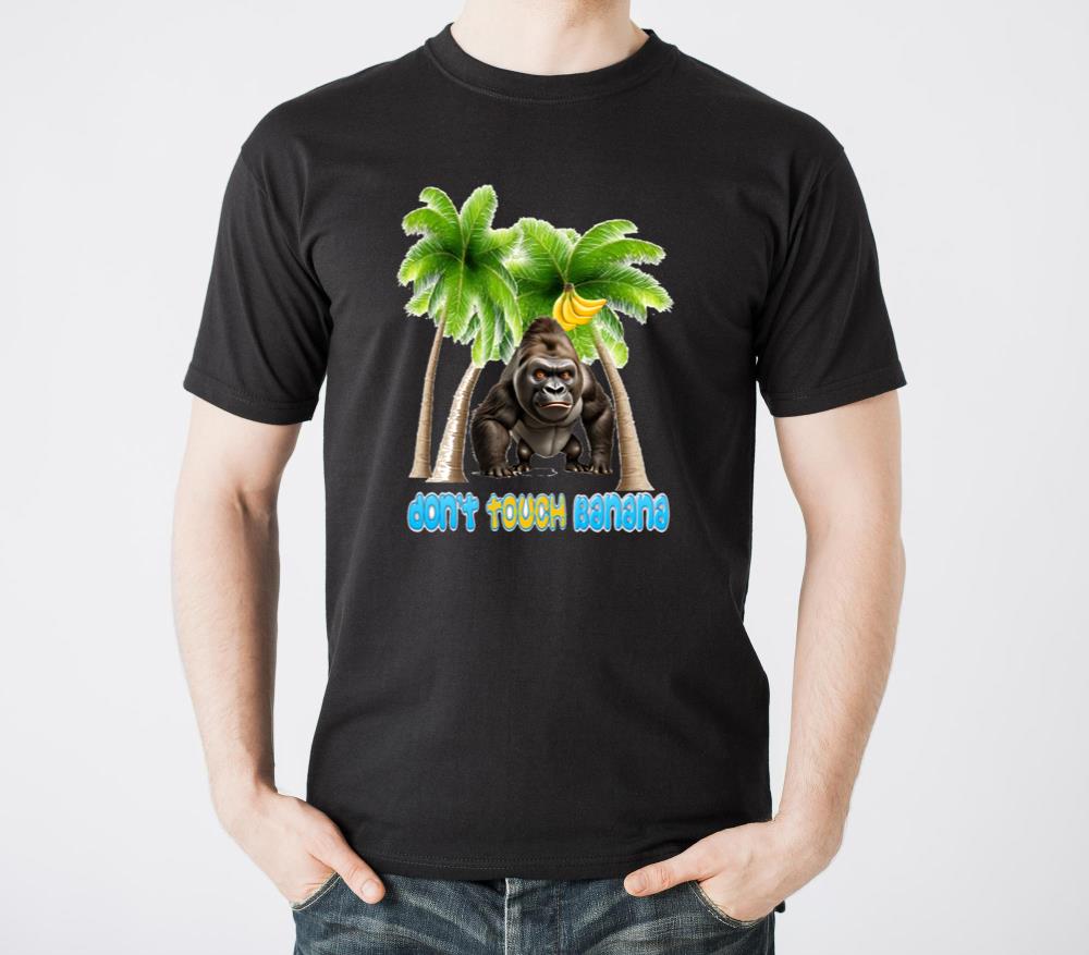 A lovely thoughtful gorilla - Unisex Standard T-Shirt