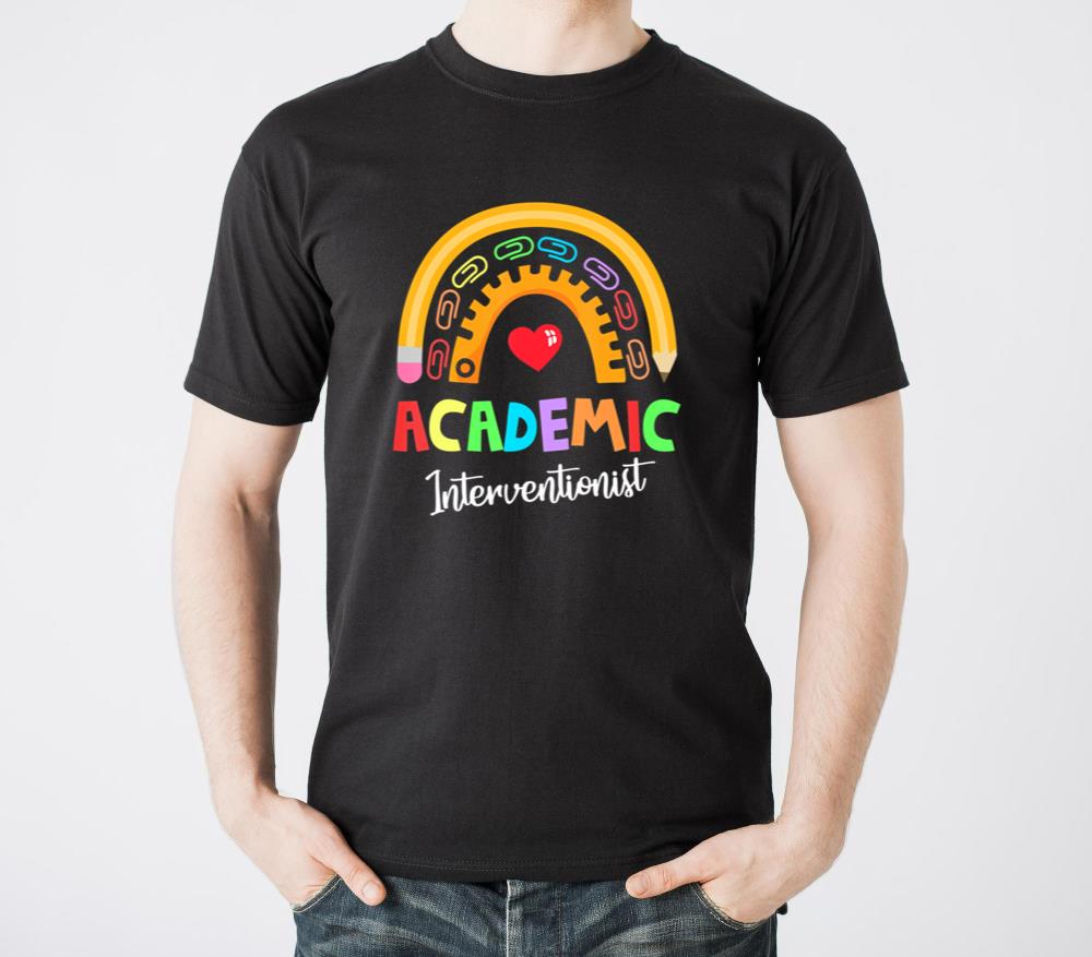 Academic Interventionist Reading Math Title One Te - Unisex Standard T-Shirt