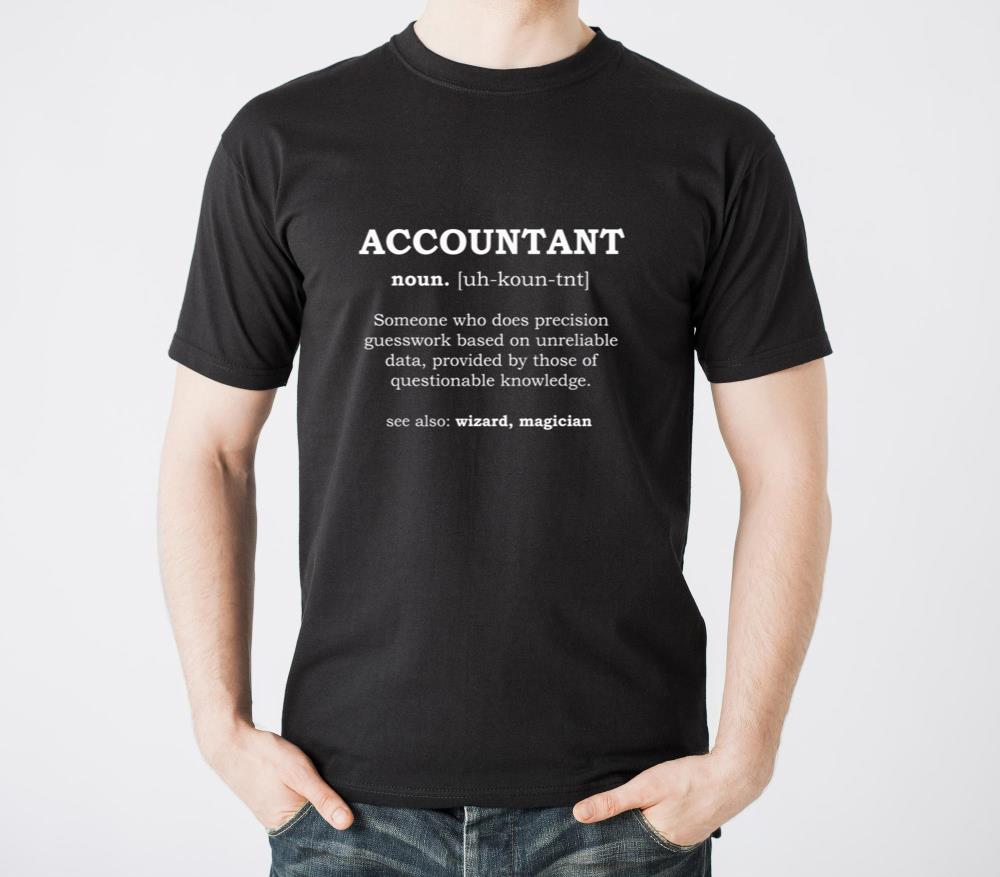 Accountant Funny Job Title Dictionary Profession - Unisex Standard T-Shirt