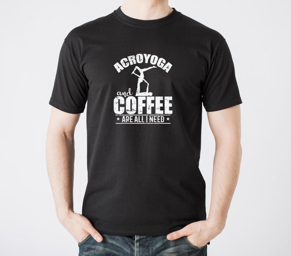 Acroyoga and Coffee are all I need Sport - Unisex Standard T-Shirt