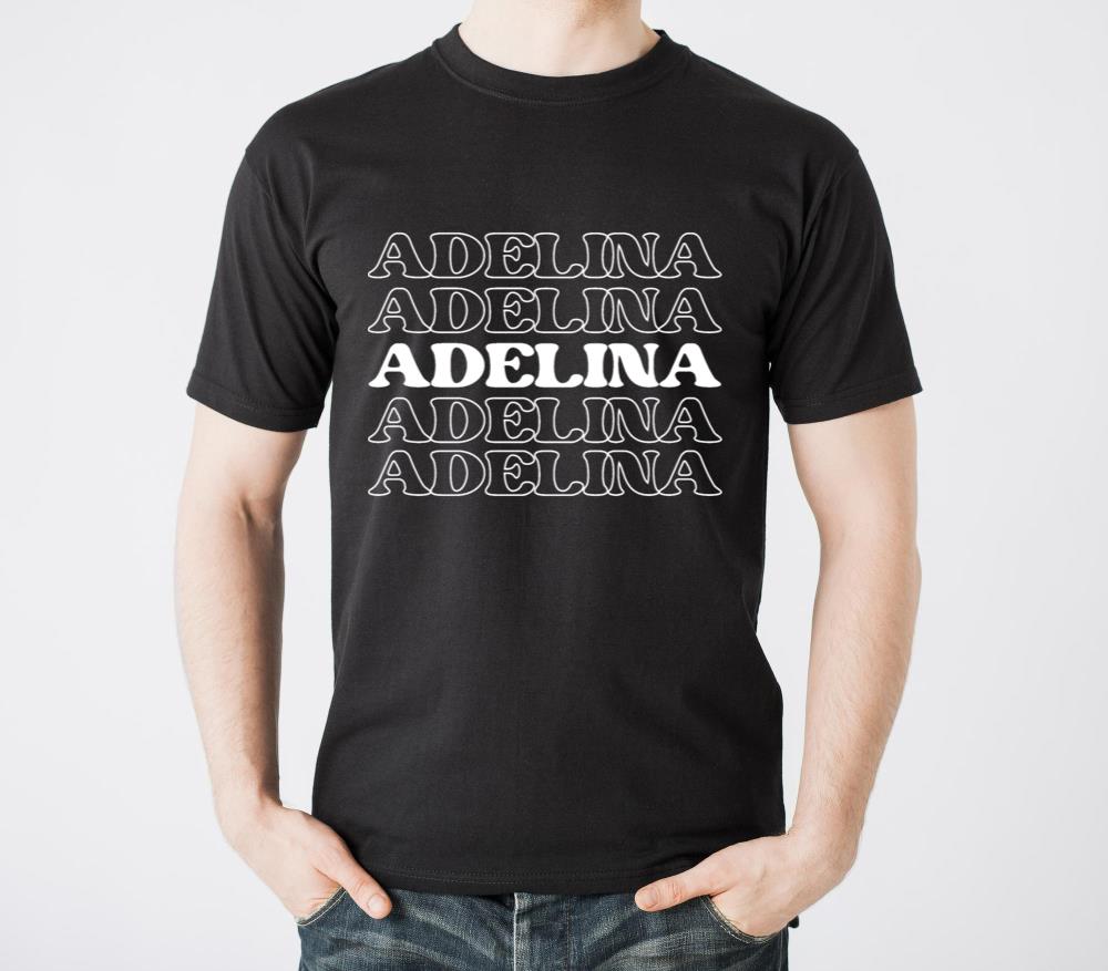 Adelina Name Personalized First Nickname Surname - Unisex Standard T-Shirt