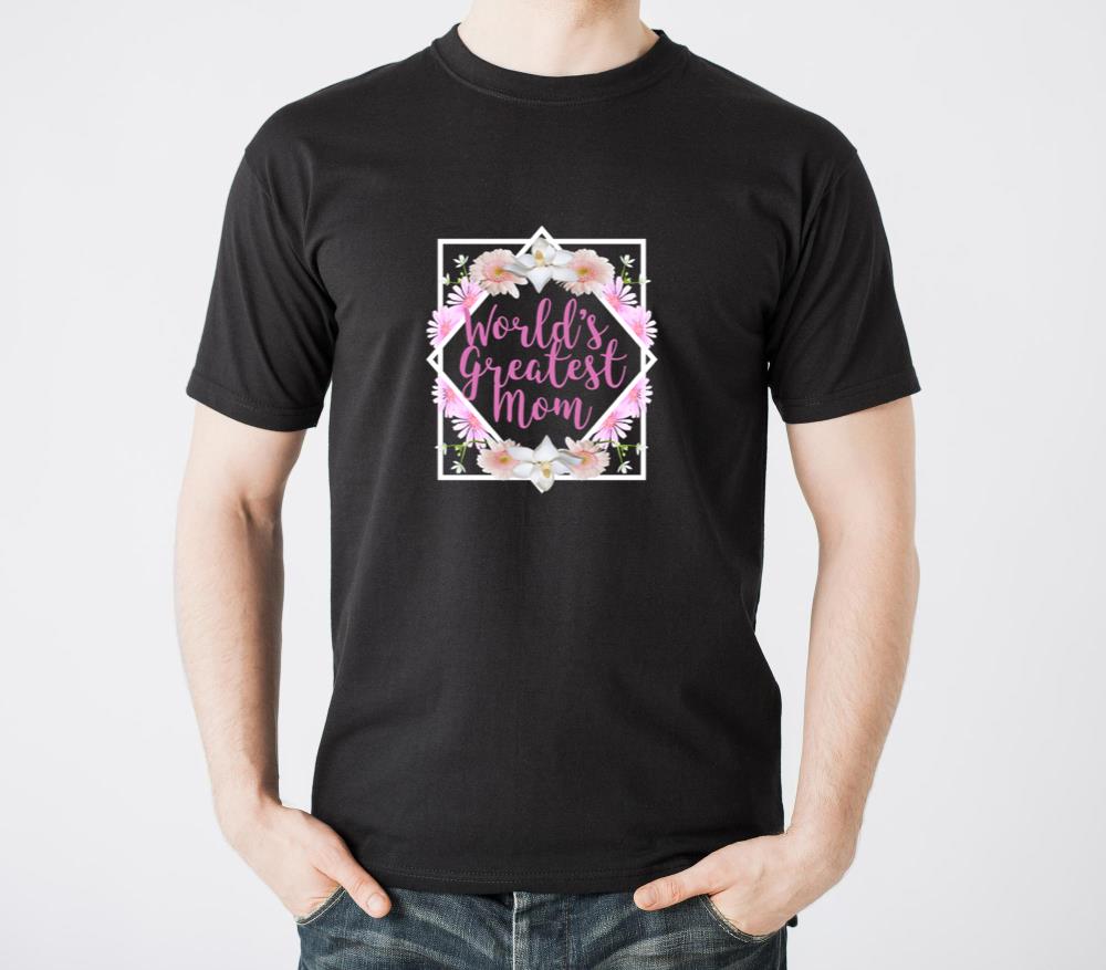Adorable mother s day t shirt design template 4 - Unisex Standard T-Shirt