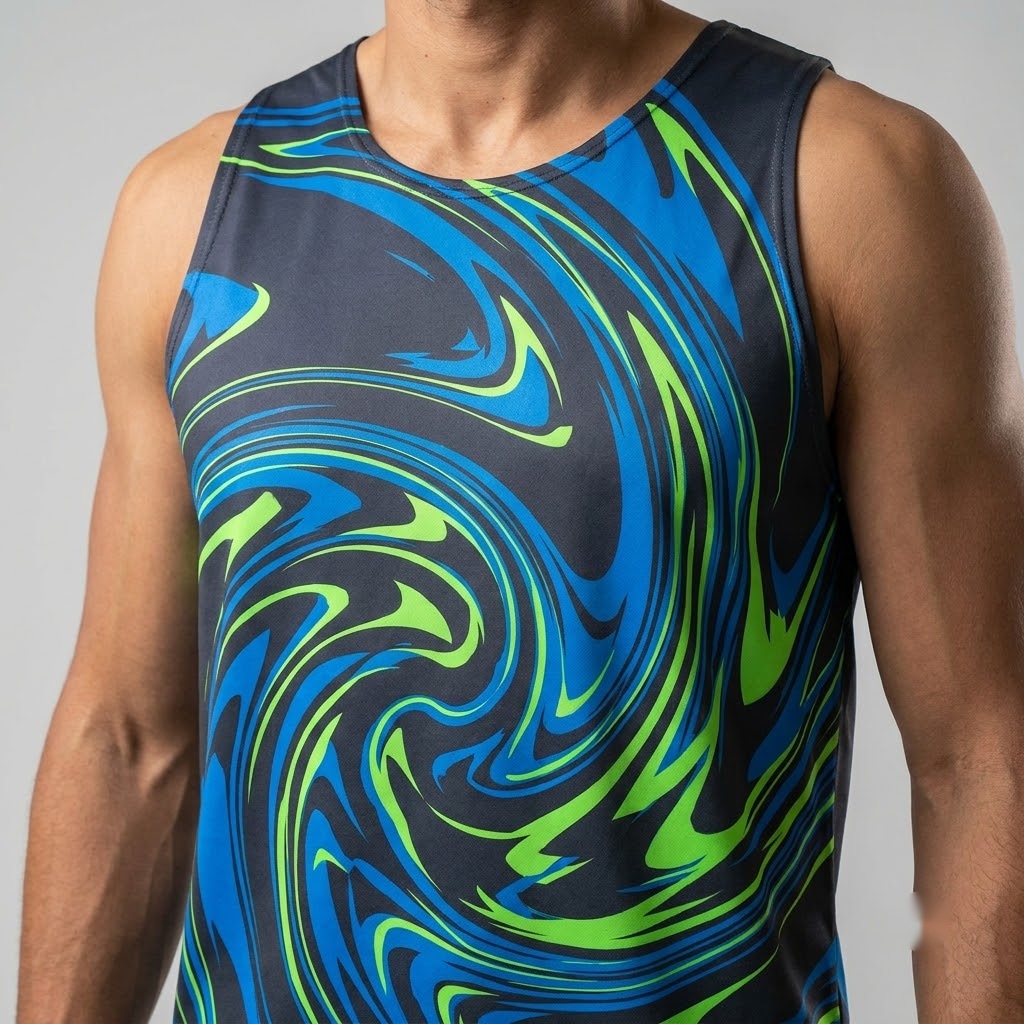 Electric Pulse Motion Unisex Tank Top