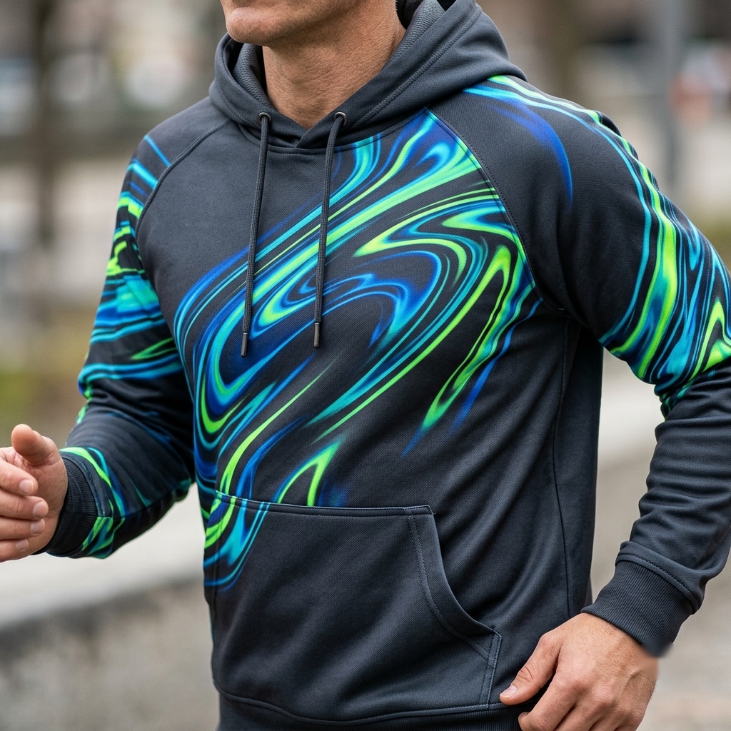 Dynamic Energy Motion Pulse Hoodie