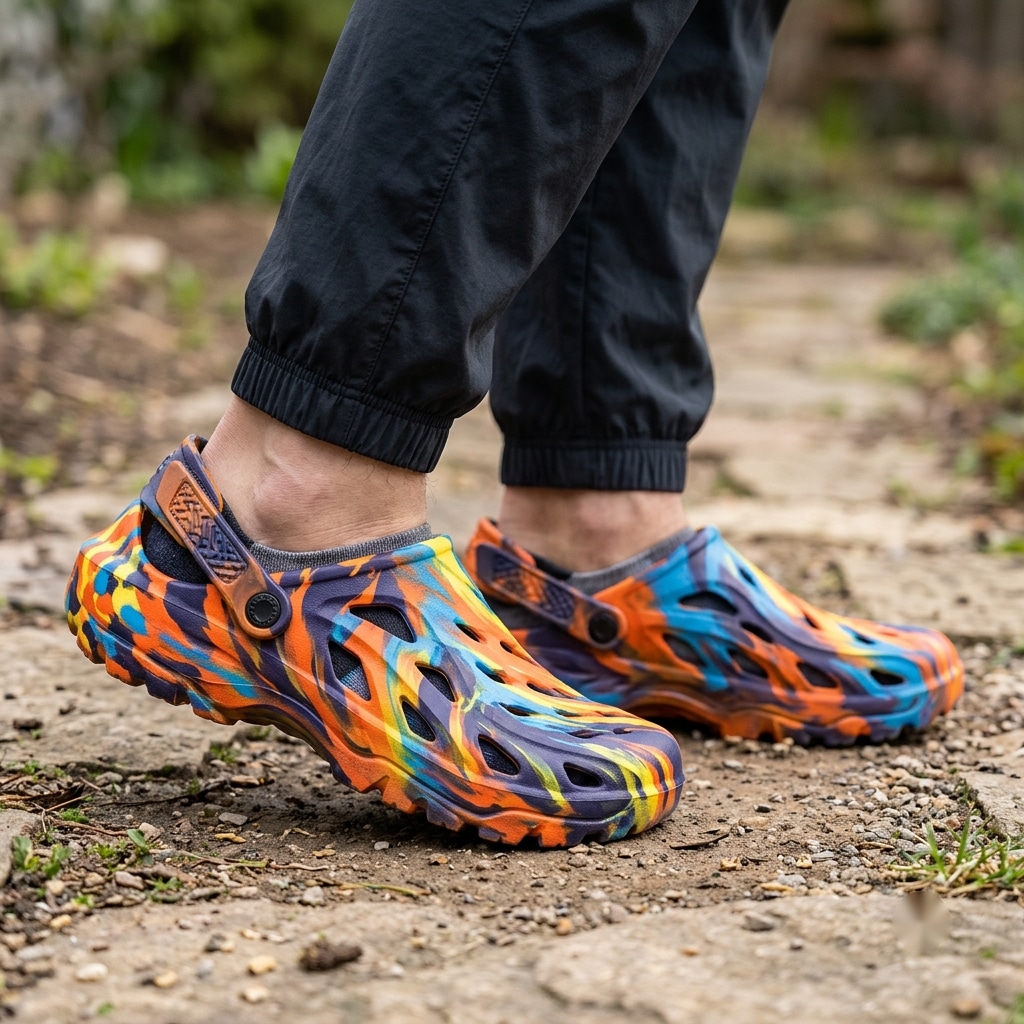 Dynamic Pulse Motion Foam Garden Clog Sandals