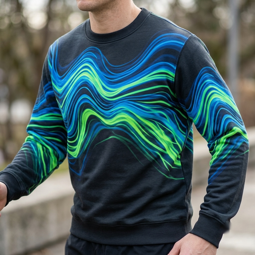 Electric Wave Motion Energy Sweatshirt
