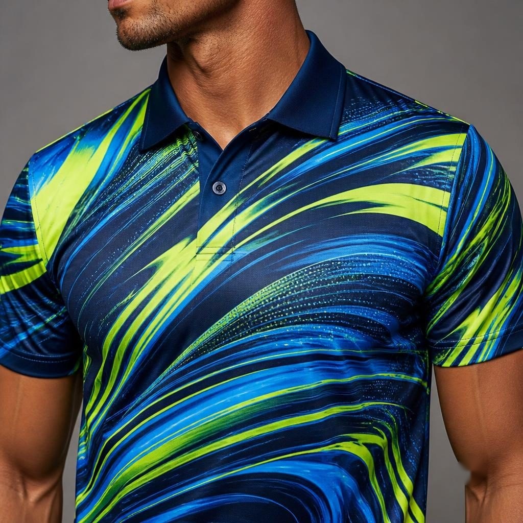 Voltage Pulse Motion Energy Polo Shirt