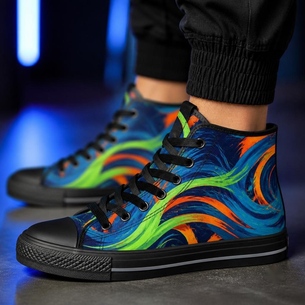 Dynamic Voltage Motion Canvas High Top