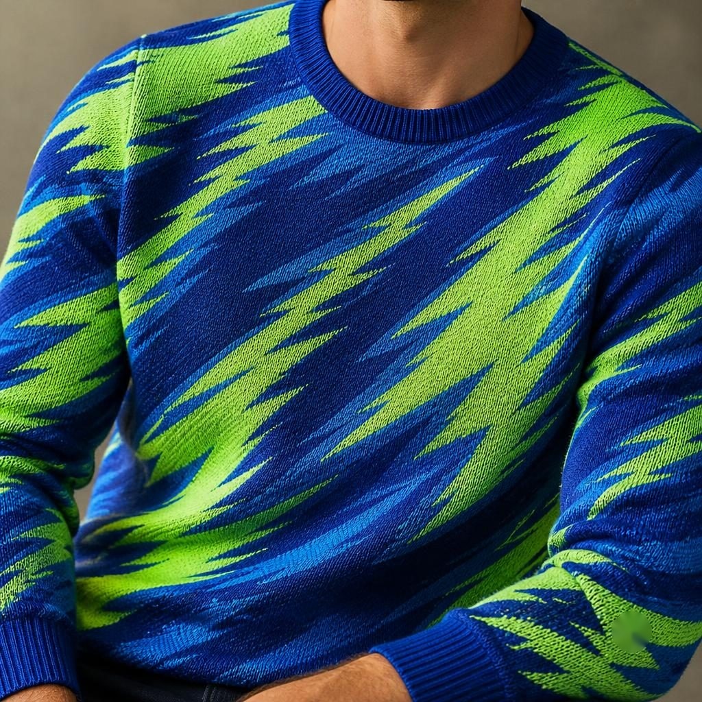 Dynamic Voltage Pulse Festive Knit Sweater