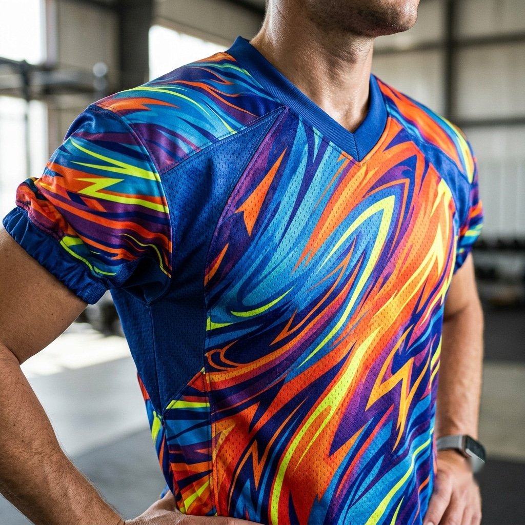 Dynamic Pulse Motion Energy American Football Jersey
