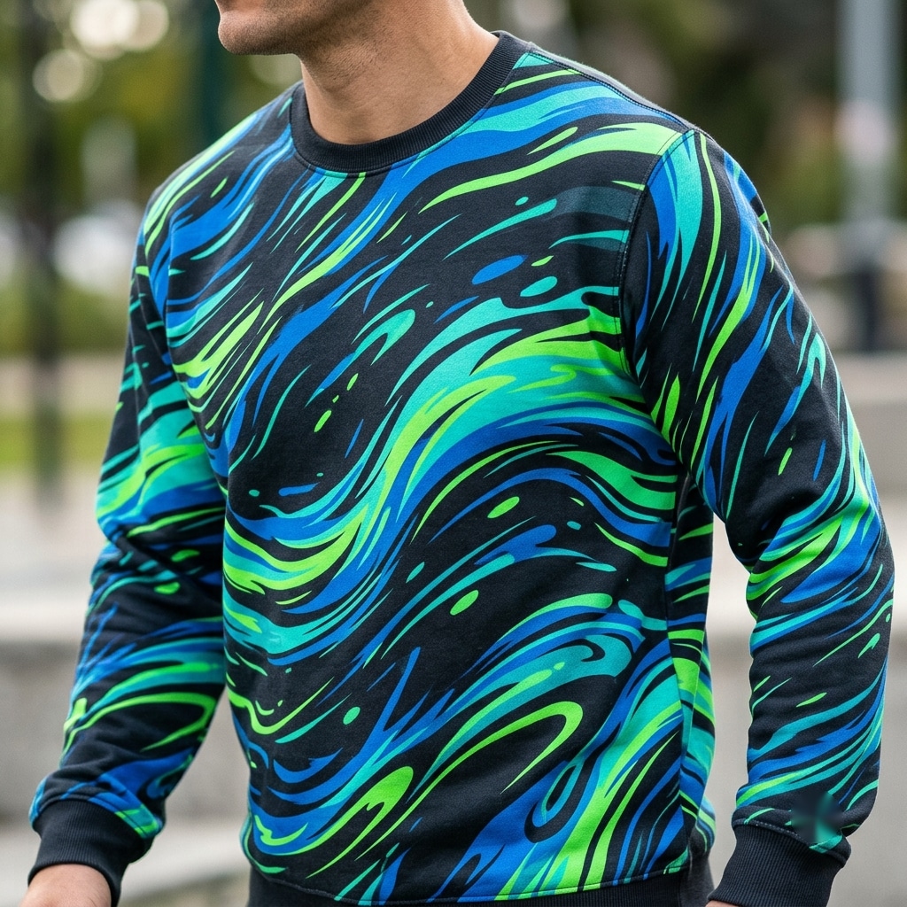 Electric Wave Motion Energy Sweatshirt