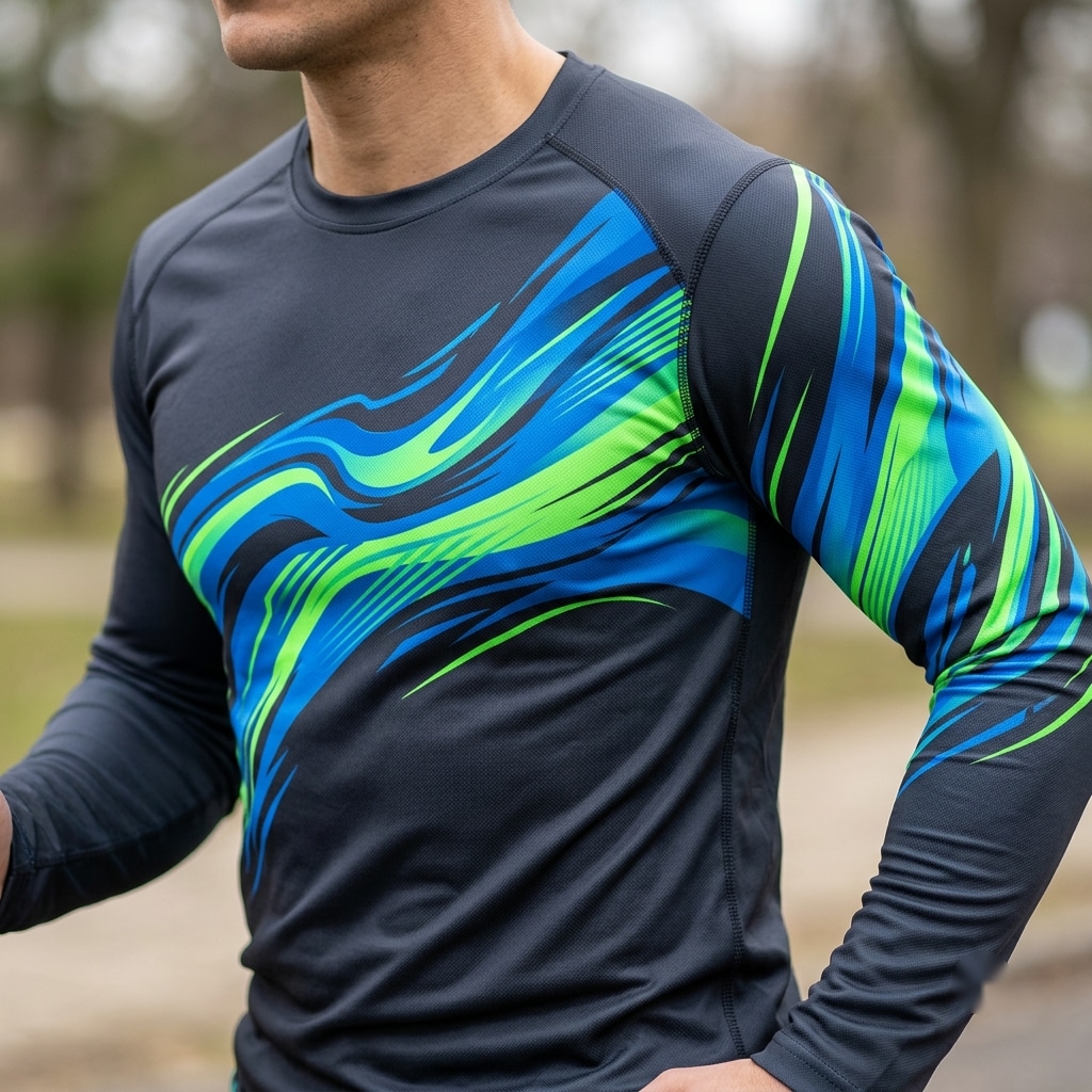 Electric Pulse Motion Long Sleeve Shirt